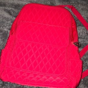 Vera Bradley bag red mini backpack